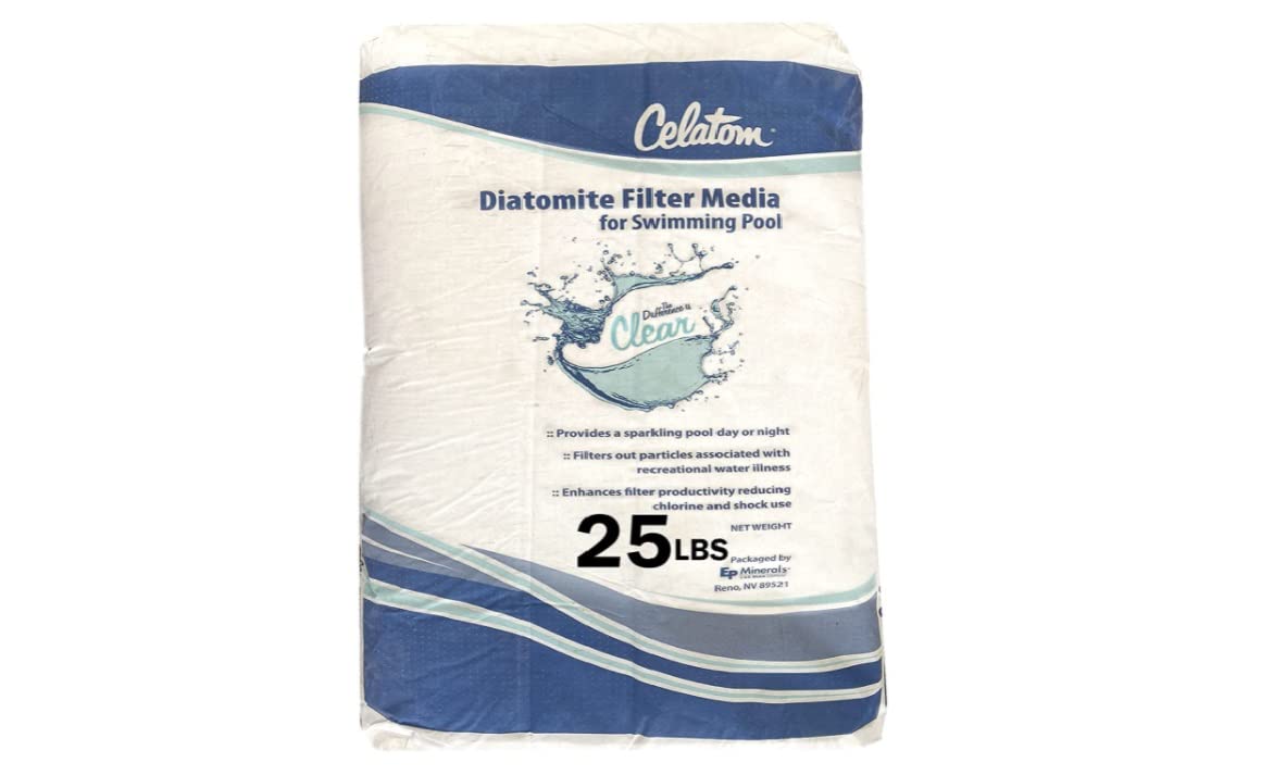 Diatomaceous Earth Pool Filter Aid 25 Pounds S4102