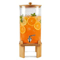 2.3 Gallon Glass Beverage Dispenser with Spigot V7890