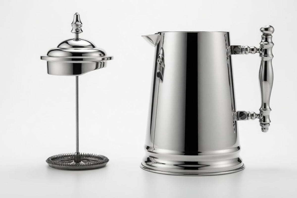 Stainless Steel French Coffee Press 34-Ounce Q82879