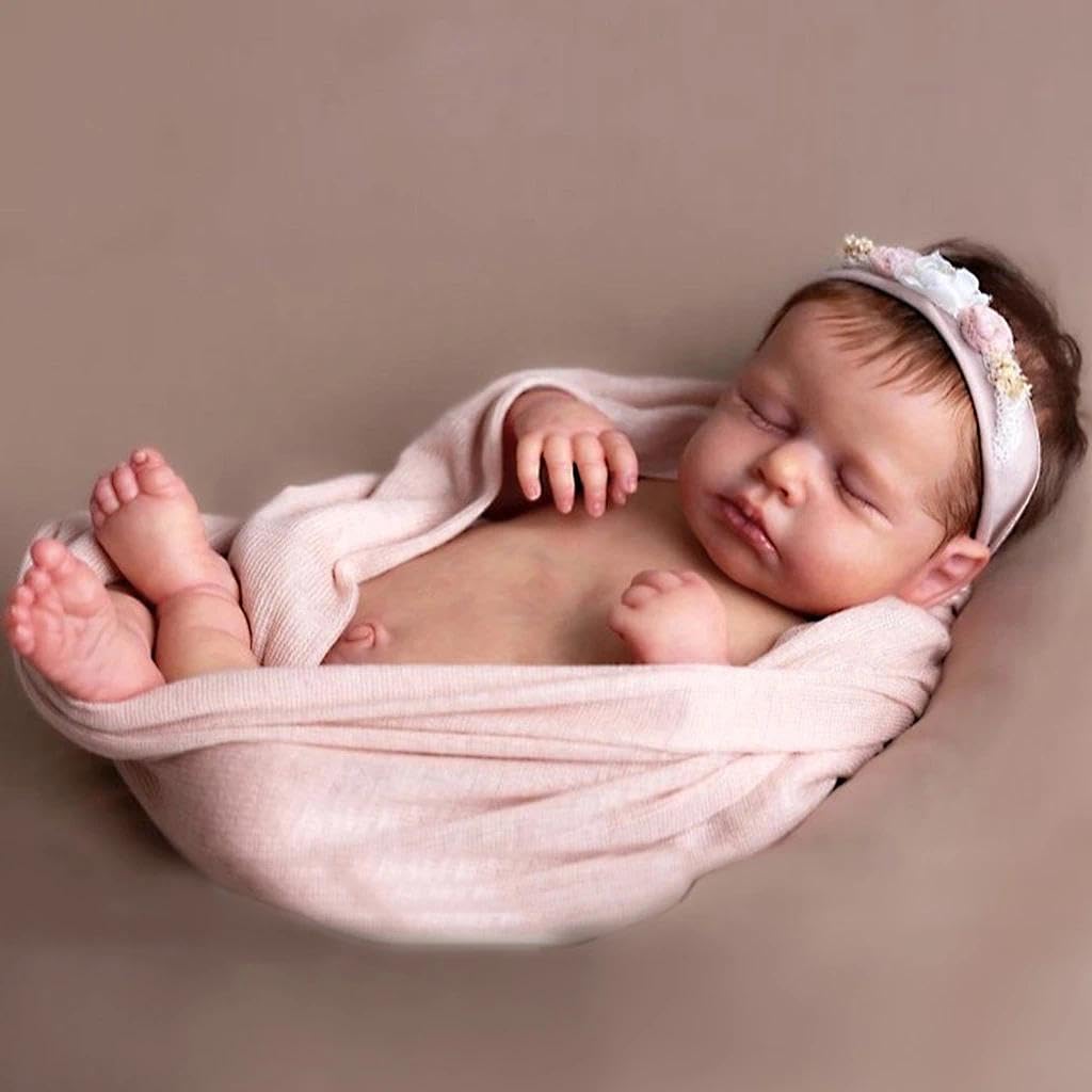 20" Silicone Full Body Reborn Baby Dolls Girl V25893