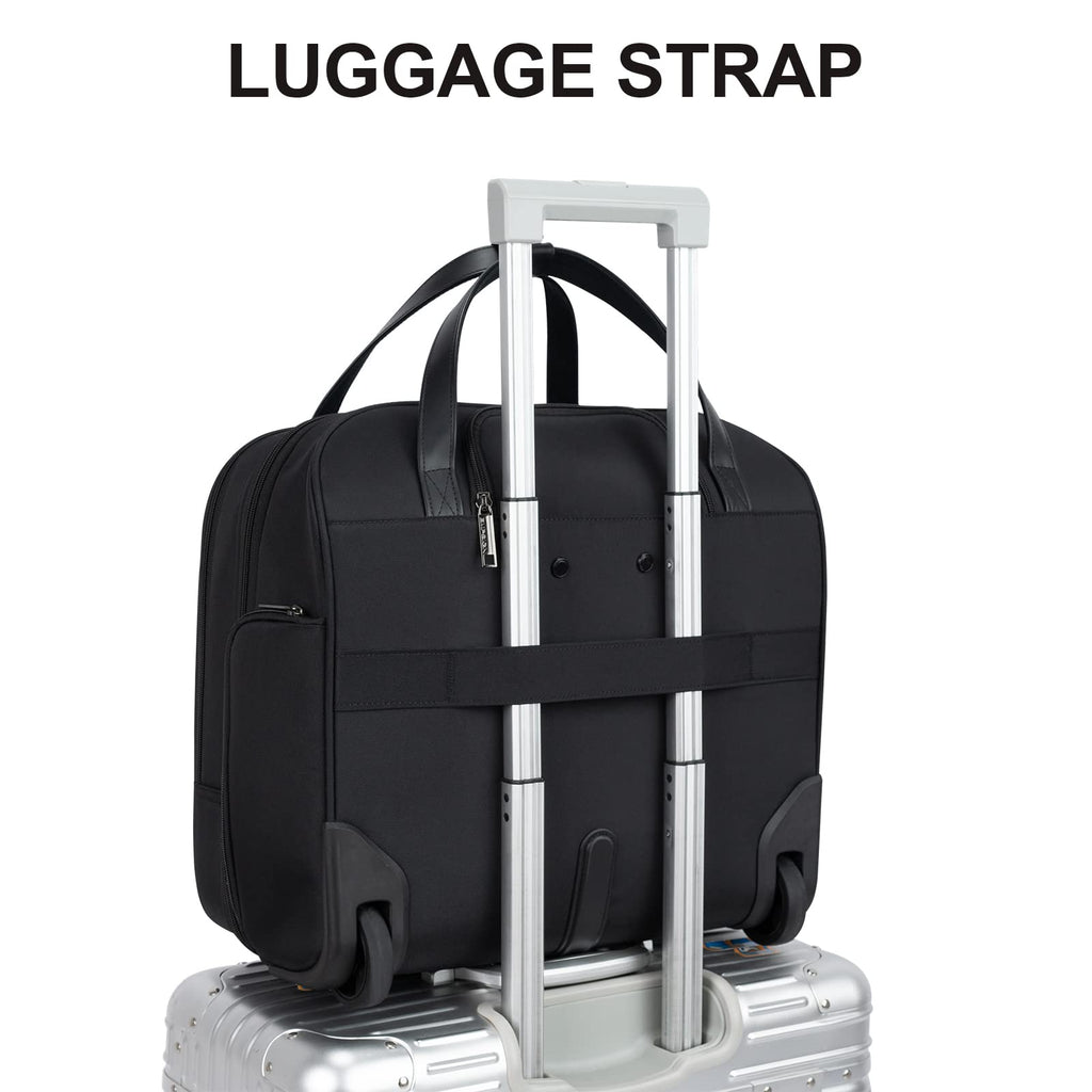 Rolling Laptop Bag 15.6 Inch Black H23244