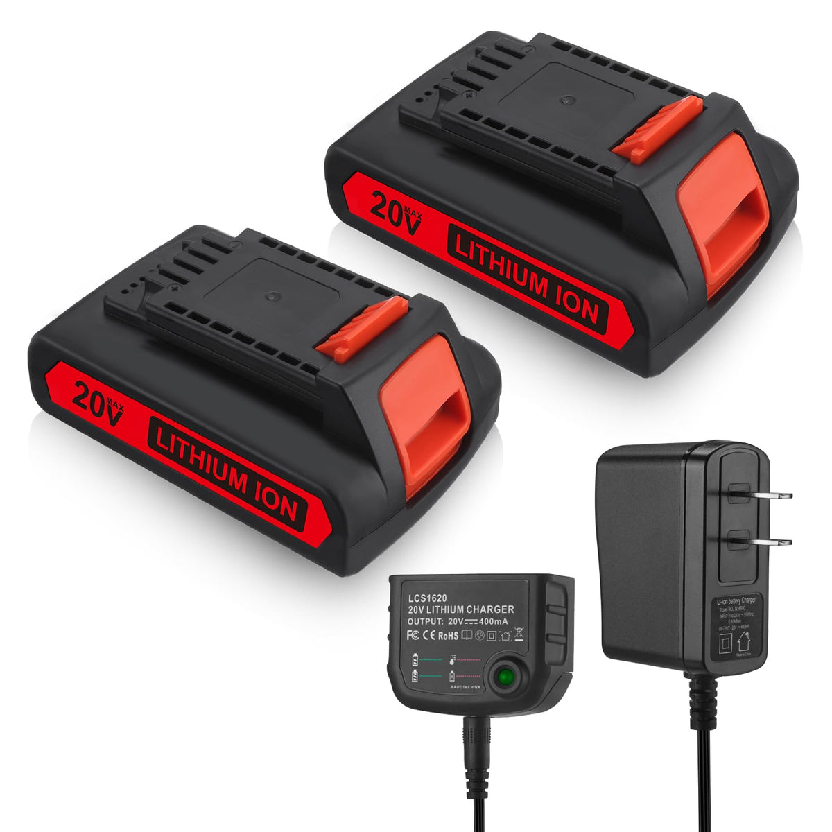 20V 4.0Ah Lithium Battery 2 Pack L262166