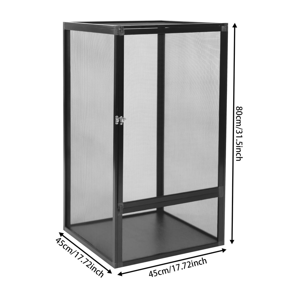 Reptile Mesh Cage Screen Terrarium Enclosure S5516