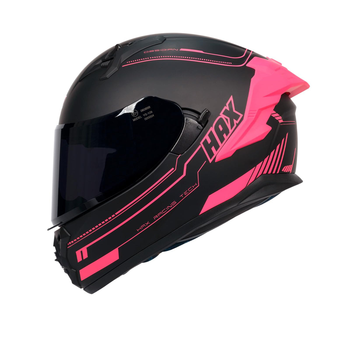 Full Face Dual Visor Adult Motorcycle Helmet C1695