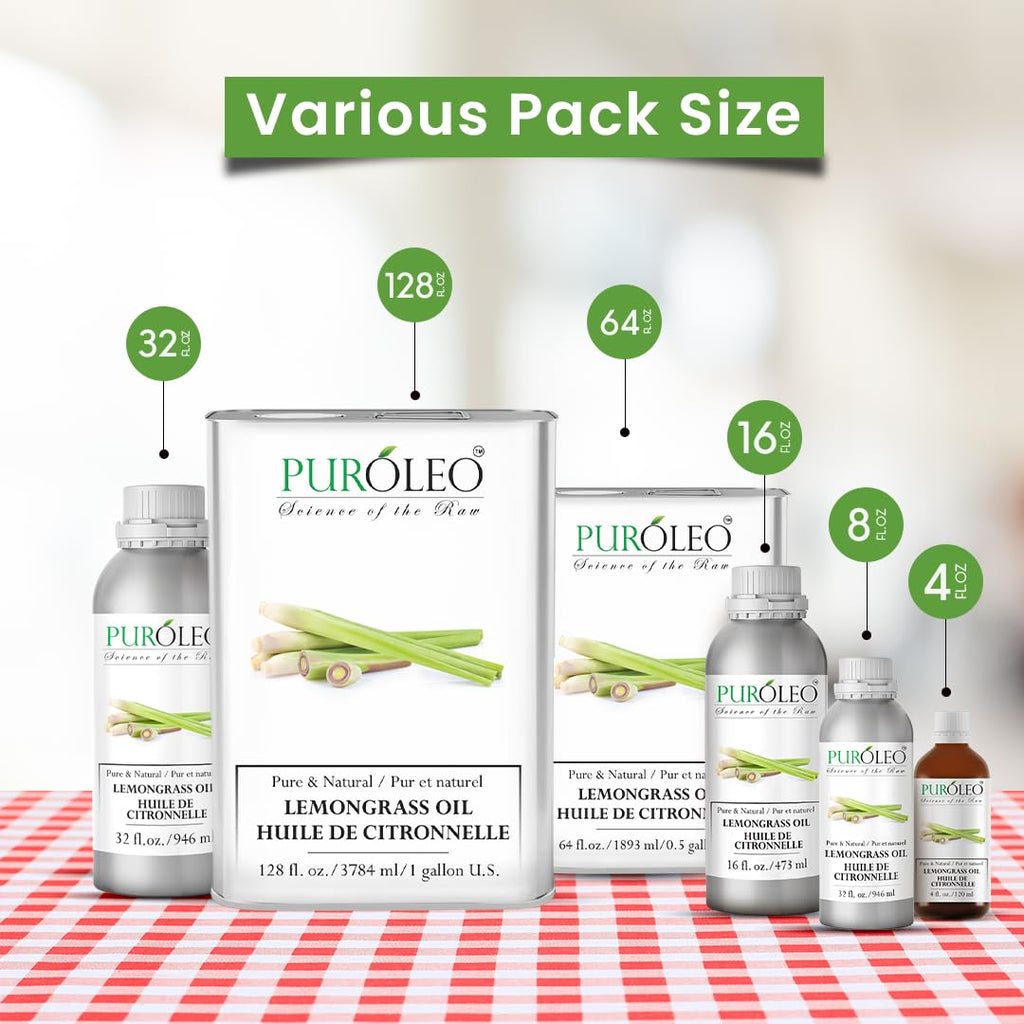Lemongrass Essential Oil 4 Fl Oz O3895