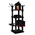 70-inch Multi-Level Black Cat Tree M822