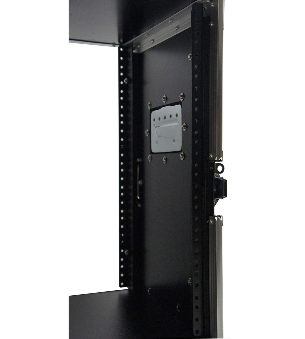 10U Rack Case with Casters 16 Inch Depth C948