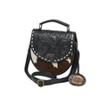Genuine Leather Hair-On Cowhide Mini Crossbody Q9080
