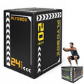 3-in-1 Non-Slip Foam Plyometric Jump Box W417427