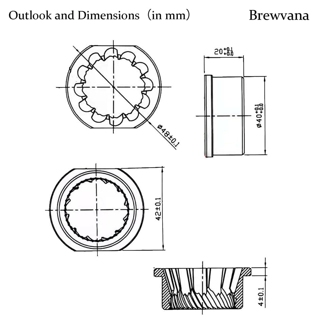 Conical Burr Set Replacement L55428