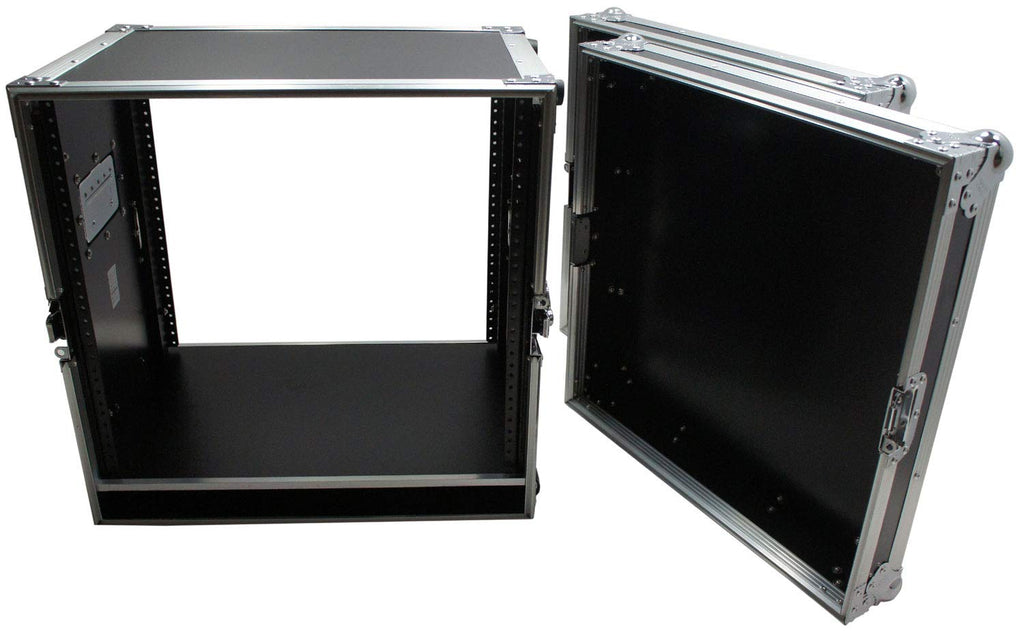 10U Rack Case with Casters 16 Inch Depth C948