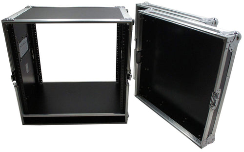 10U Rack Case with Casters 16 Inch Depth C948