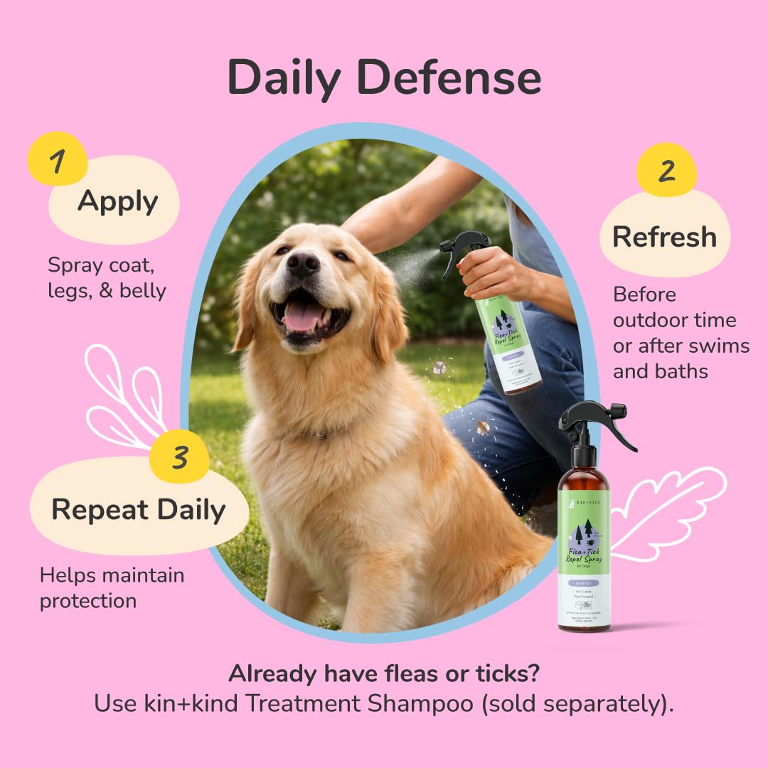 Lavender Mint Dog Coat Spray 12 fl oz I494