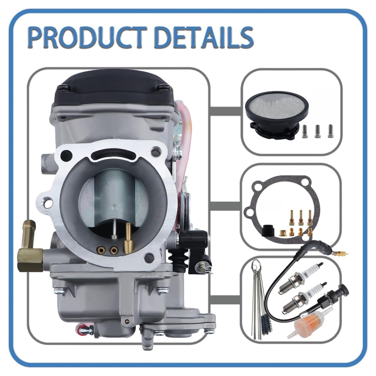 CV40 Carburetor with Air Filter G387