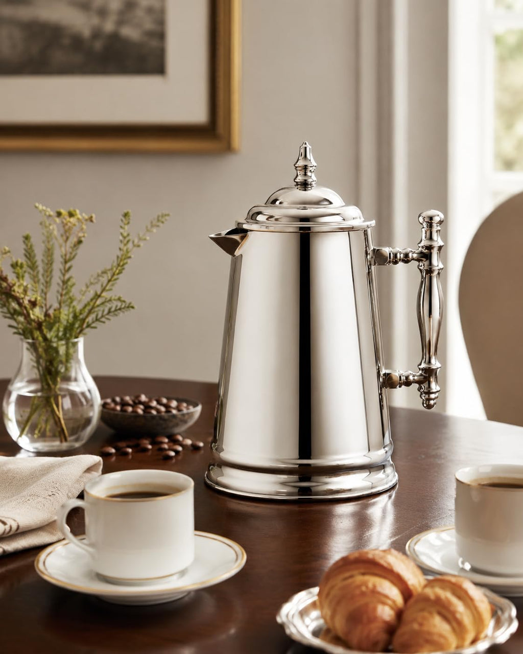 Stainless Steel French Coffee Press 34-Ounce Q82879