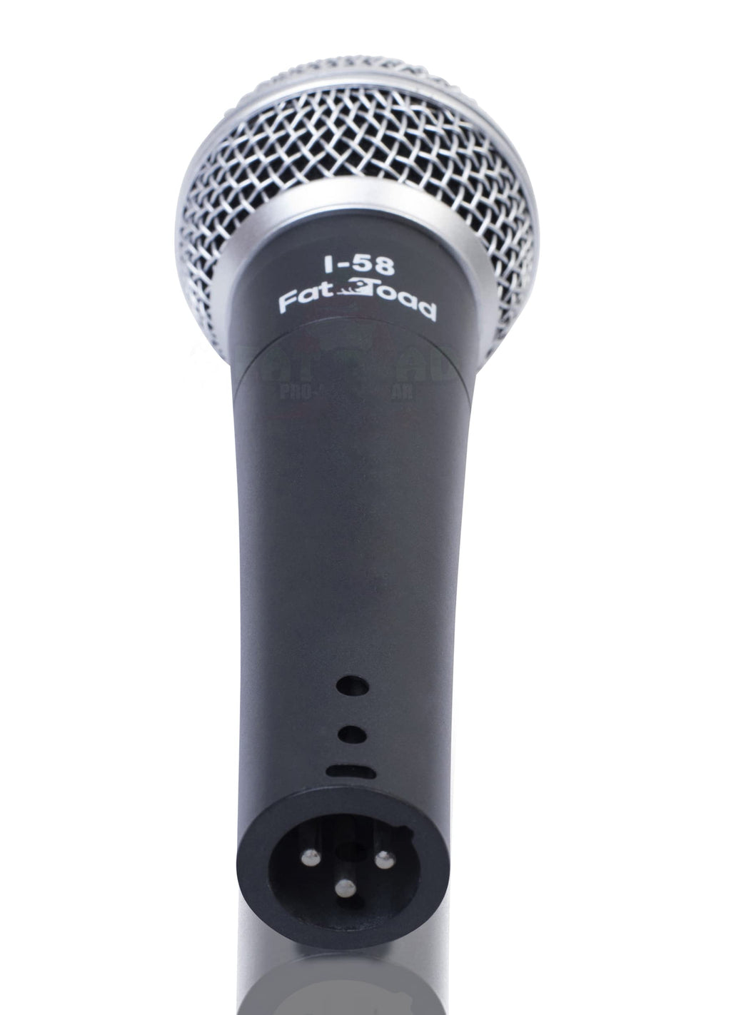 Cardioid Dynamic Handheld Microphones 3-Pack with Clips & XLR Cables F312