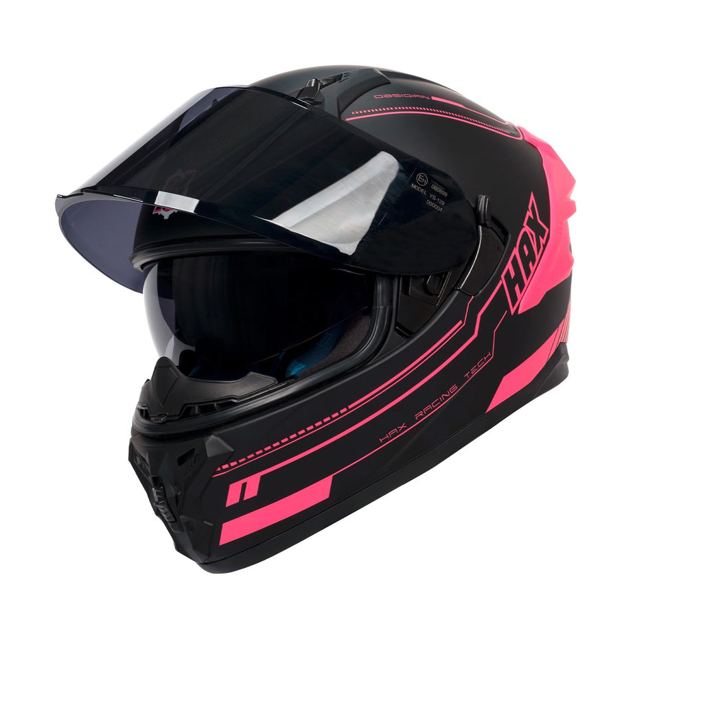Full Face Dual Visor Adult Motorcycle Helmet C1695