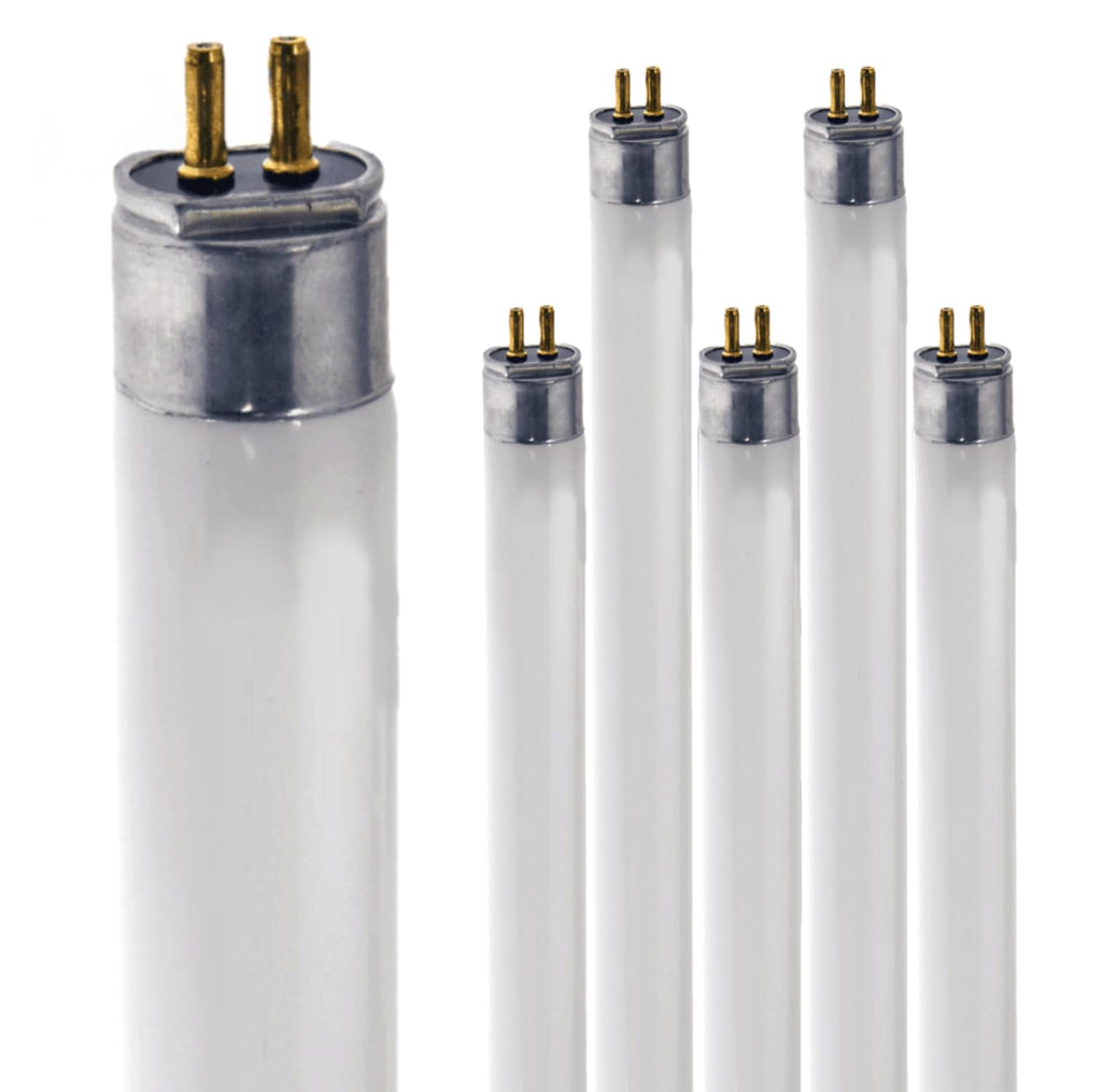 24 Inch T5 Fluorescent Bulb 24W 4100K Neutral White Linear Tube Pack of 6 J9332