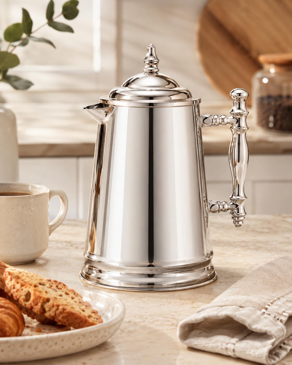 Stainless Steel French Coffee Press 34-Ounce Q82879