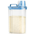 Airtight Rice Storage Container with Measuring Cup F977