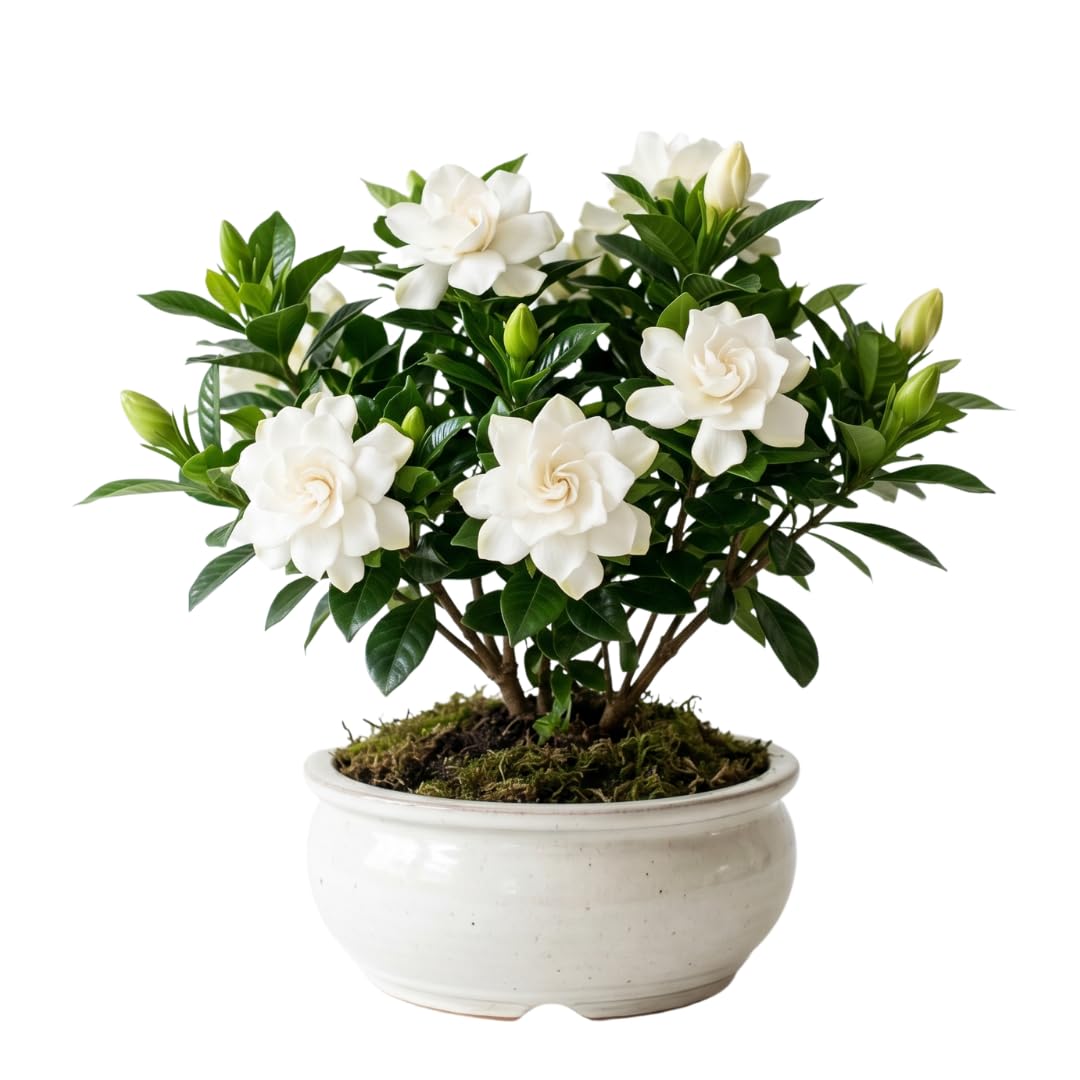 White Gardenia Tree Live Plant 5-7 Inch Tall H251553