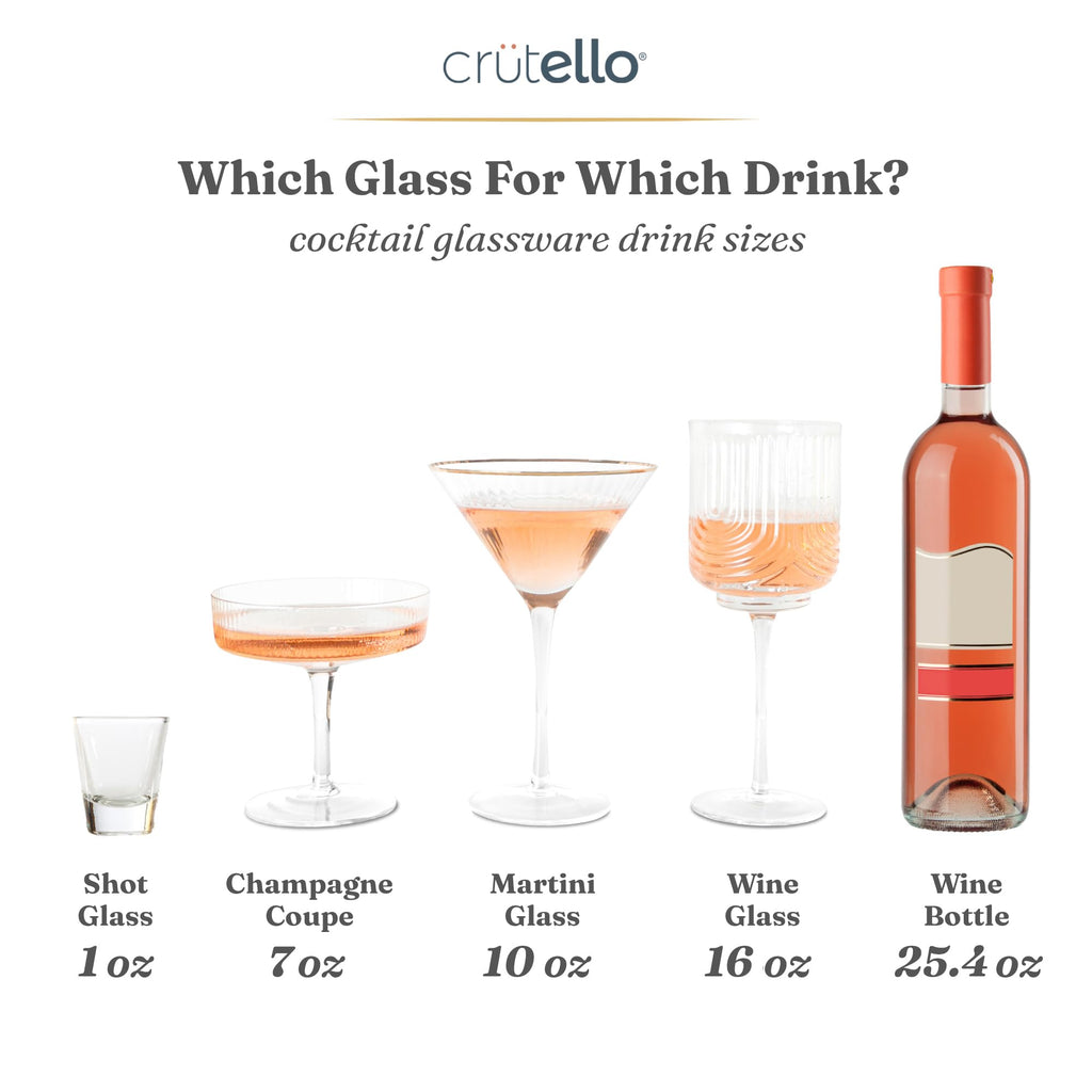 Champagne Coupe Glasses Set of 4 D752427