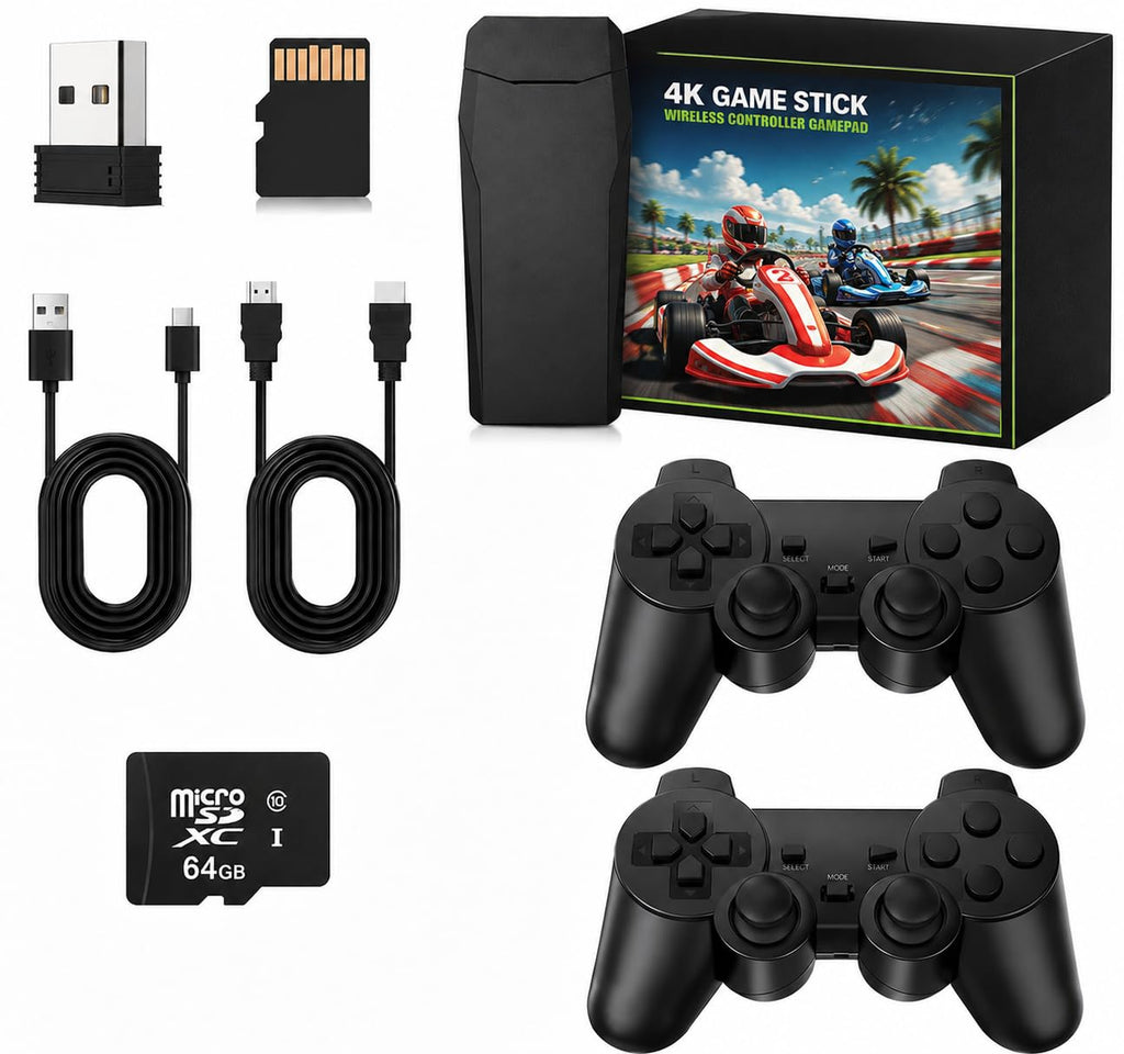 Retro Gaming Console 4K HDMI with 20,000+ Built-in Classic Video Games G650