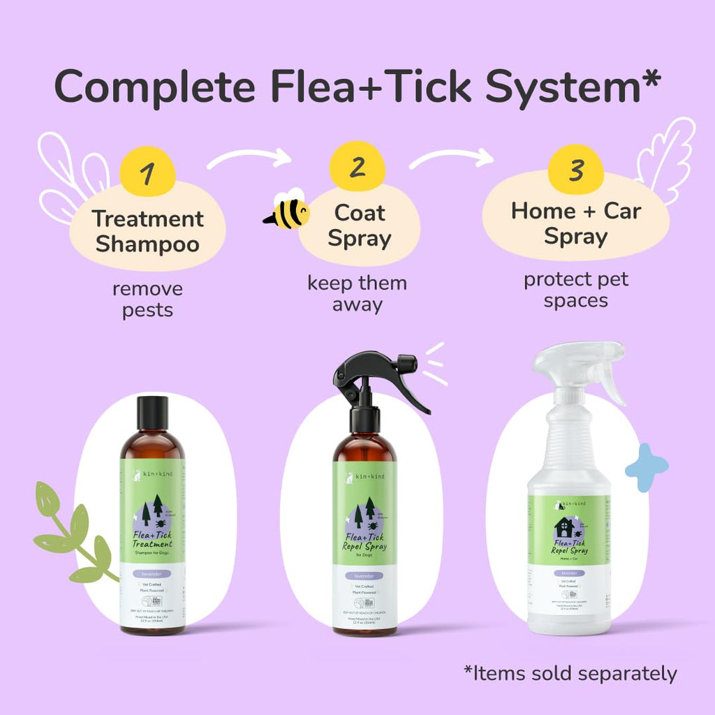 Lavender Mint Dog Coat Spray 12 fl oz I494