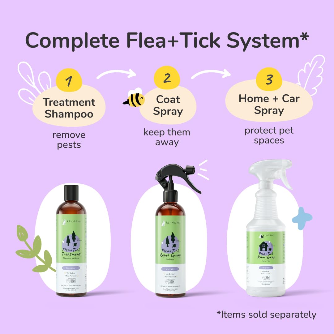 Lavender Mint Dog Coat Spray 12 fl oz I494
