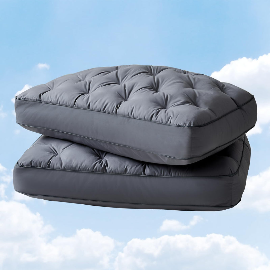King Size Set of 2 Cotton Bed Pillow D7466