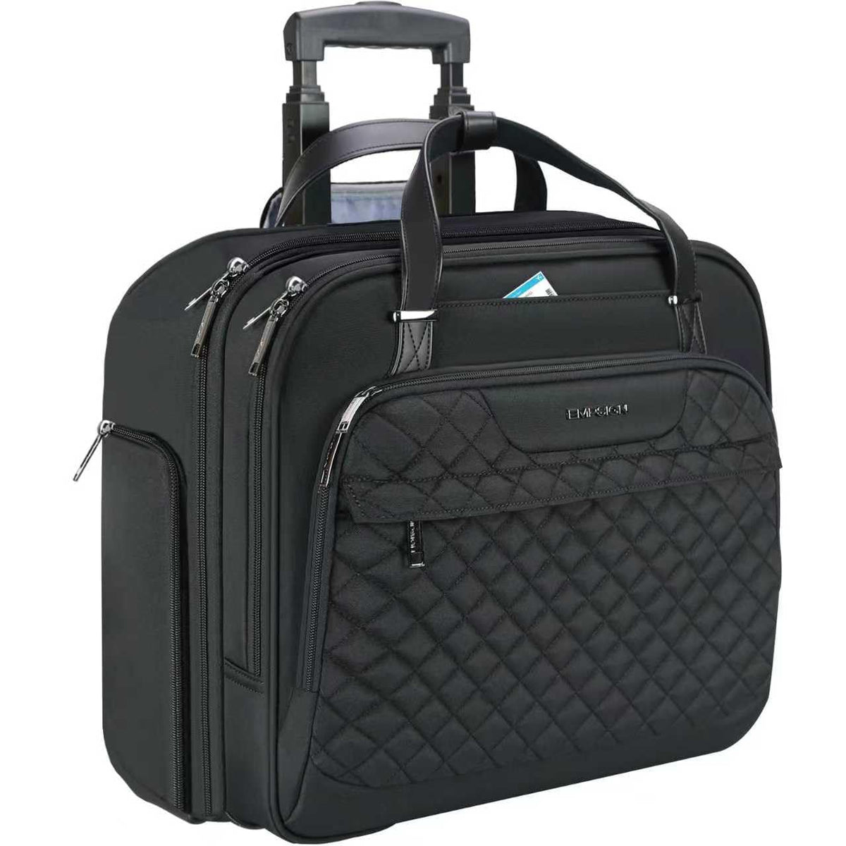 Rolling Laptop Bag 15.6 Inch Black H23244