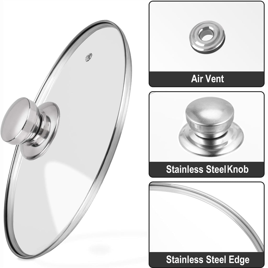 10 Inch Glass Pan Lid J731602