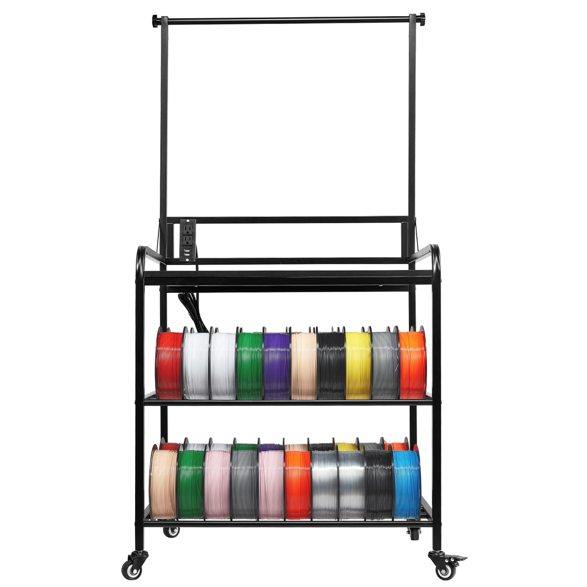 3-Tier Filament Storage Rack with Wheels E845562