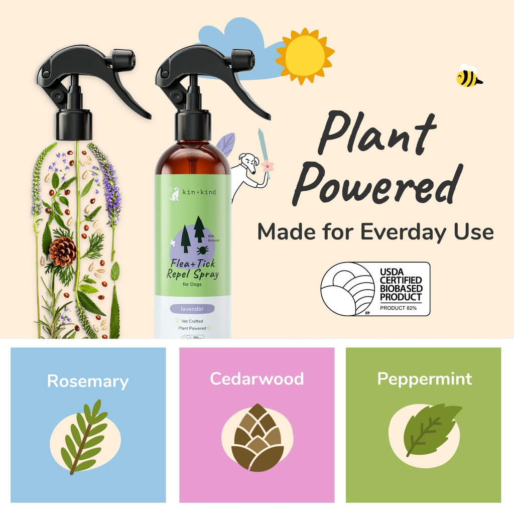 Lavender Mint Dog Coat Spray 12 fl oz I494