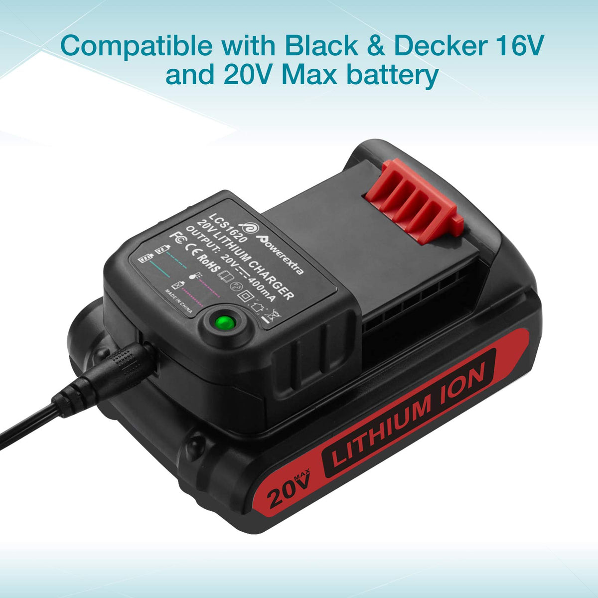 20V 4.0Ah Lithium Battery 2 Pack L262166