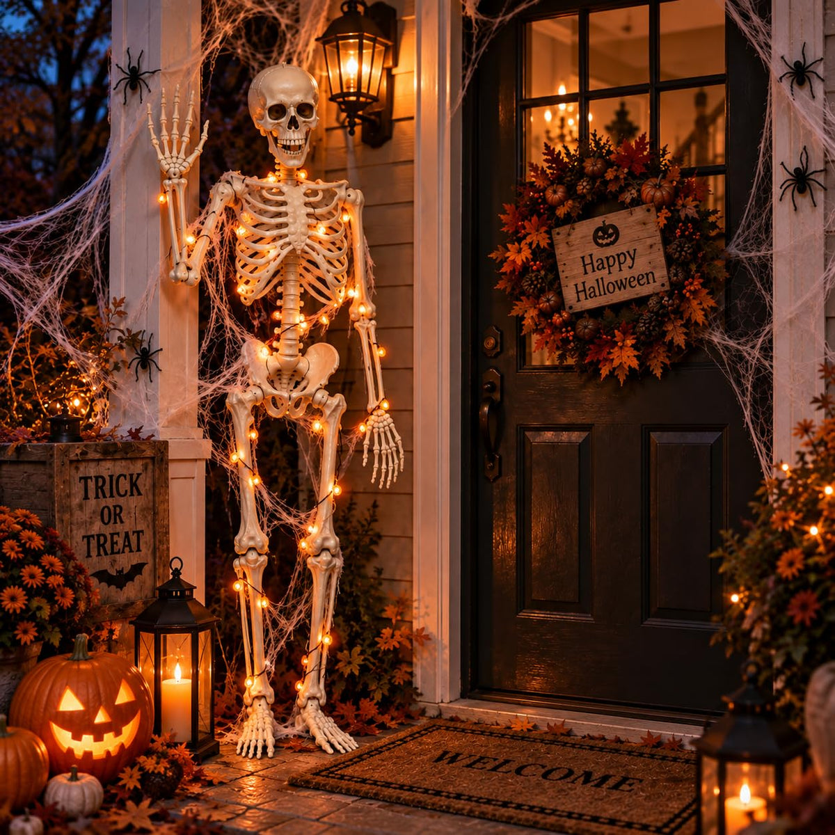 5.4 FT Poseable Skeleton N69823