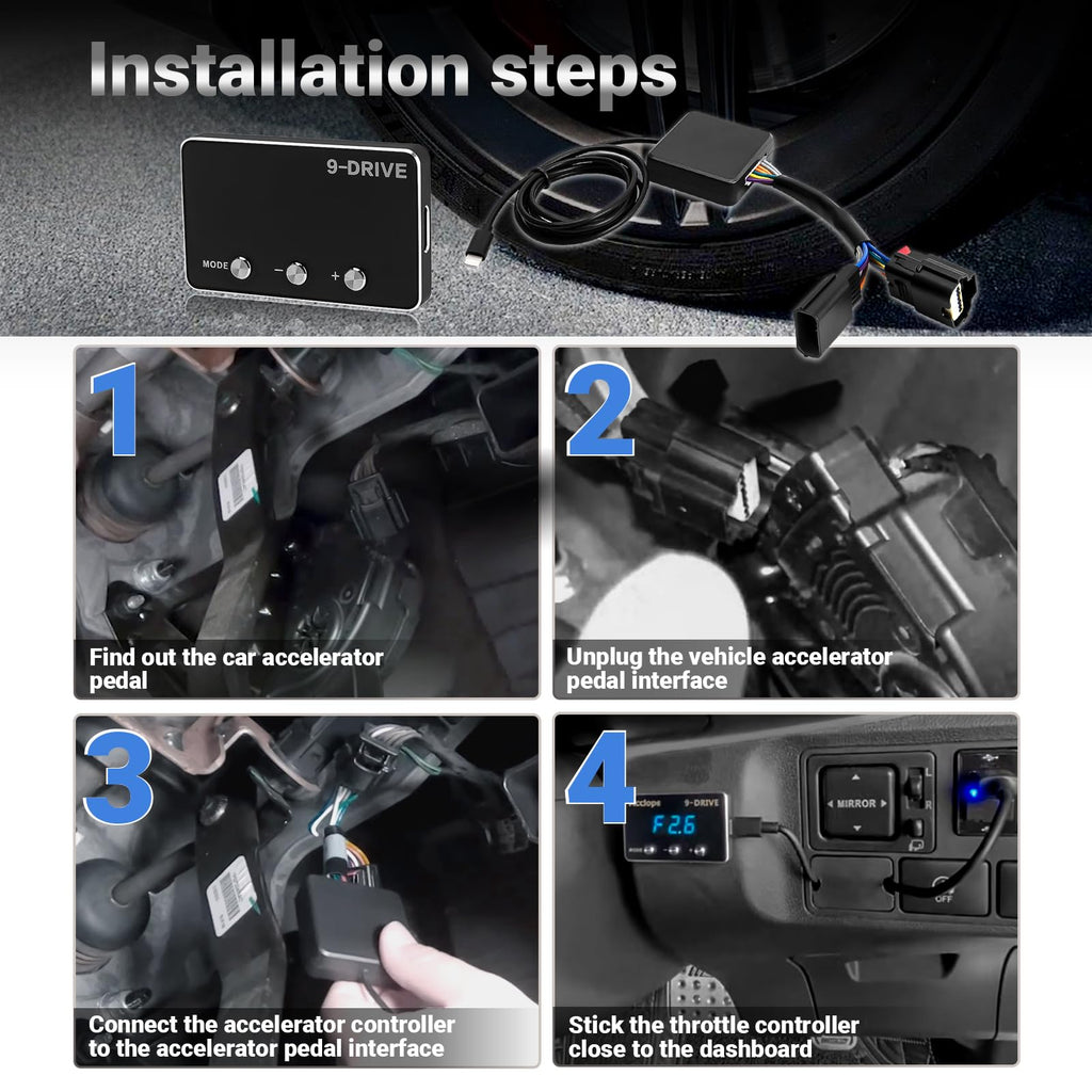 9 Drive Mode Throttle Response Controller U622
