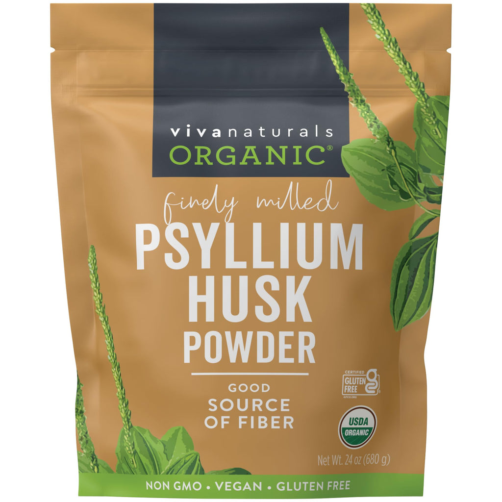 Organic Psyllium Husk Powder, 24 oz N98158