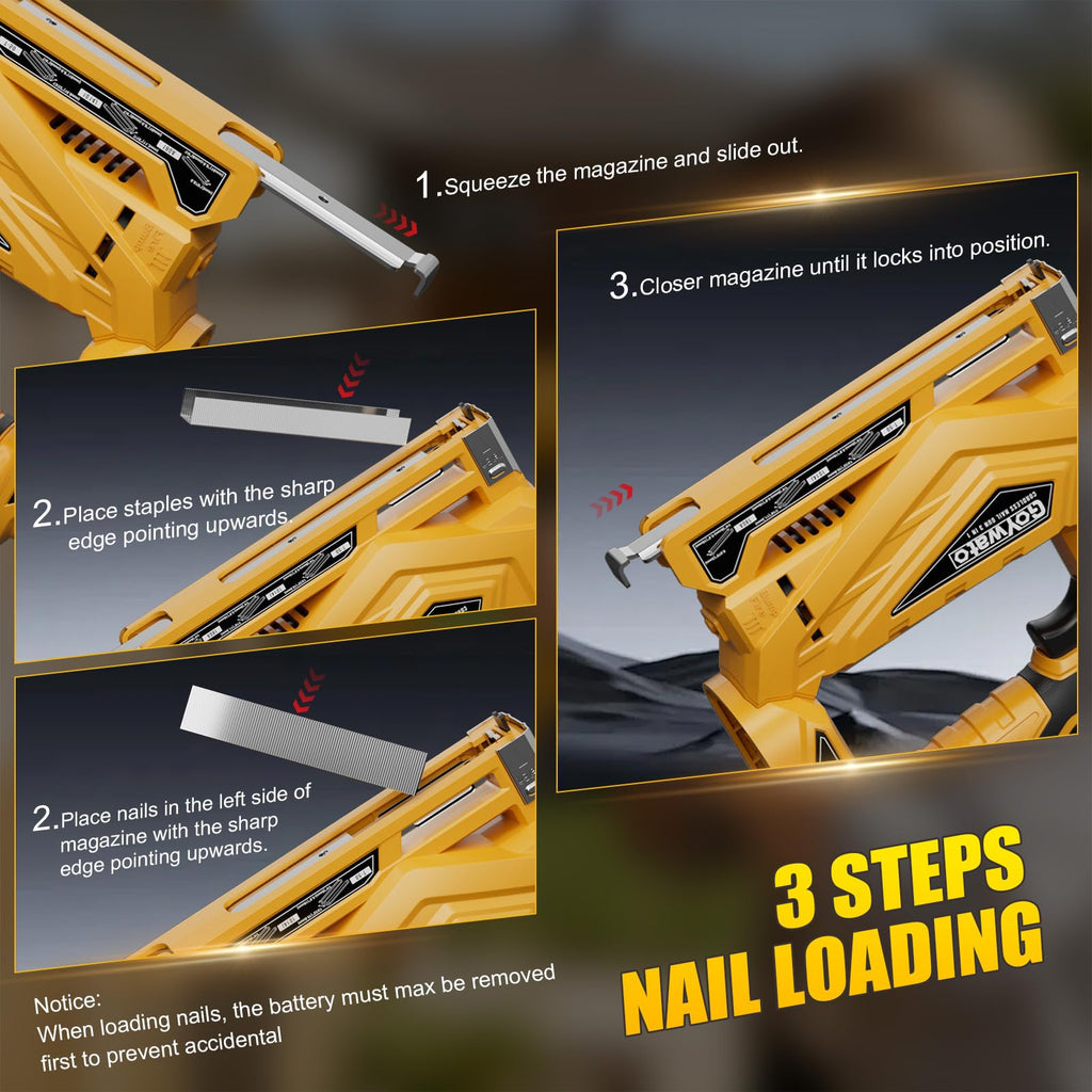 21V Cordless 18 Gauge 3-in-1 Brad Nailer F47767