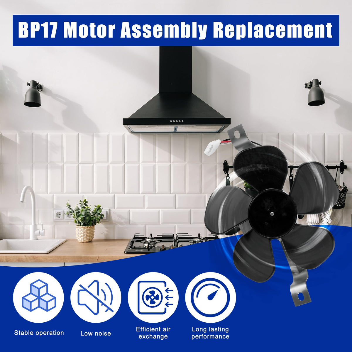 Range Hood Fan Motor T805