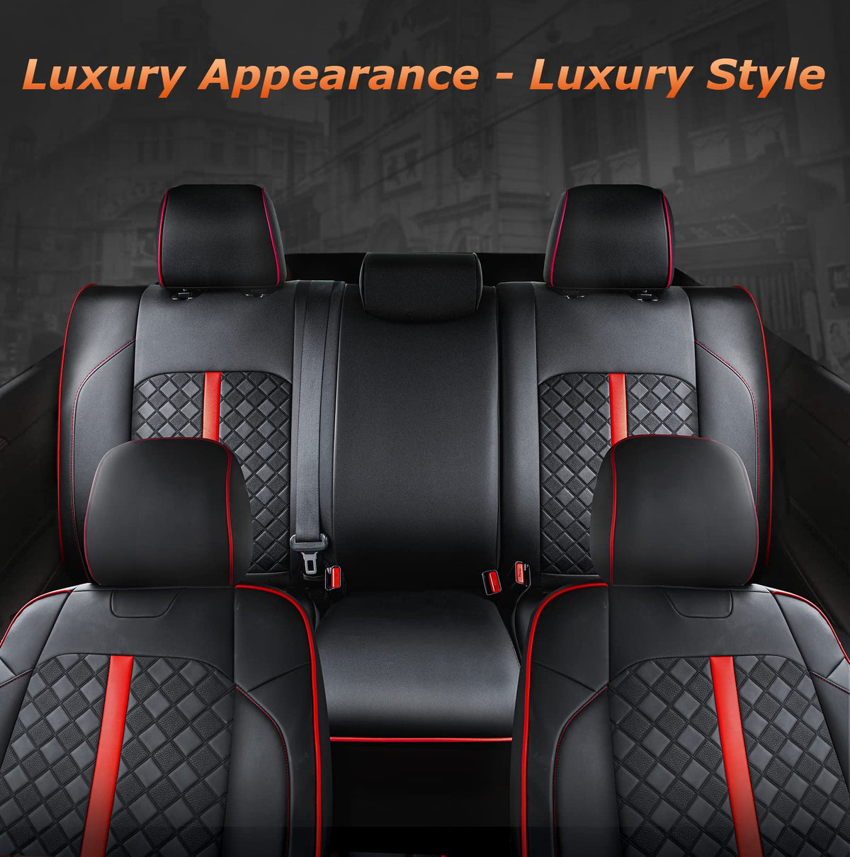Custom Fit Leather Seat Covers P7295