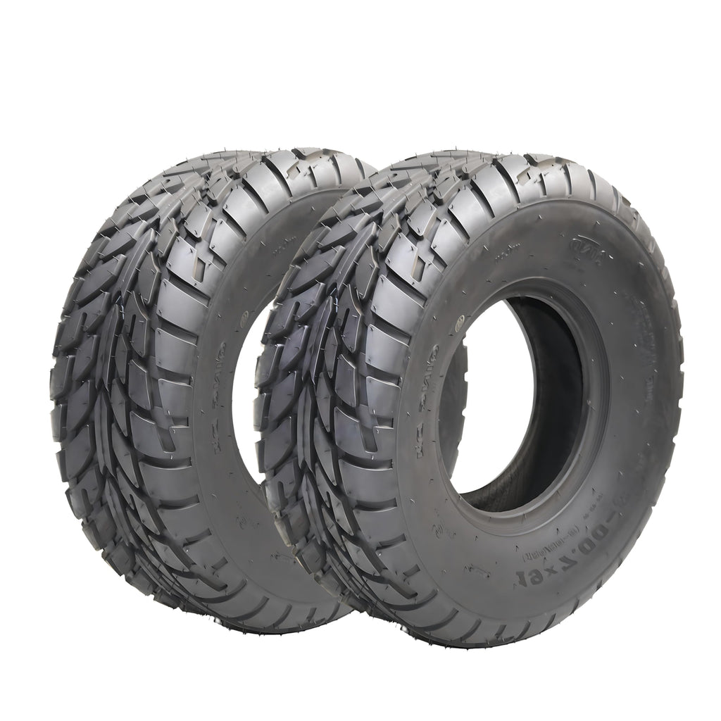 2 Pack 19X7-8 Tubeless All Terrain ATV Tires E955346