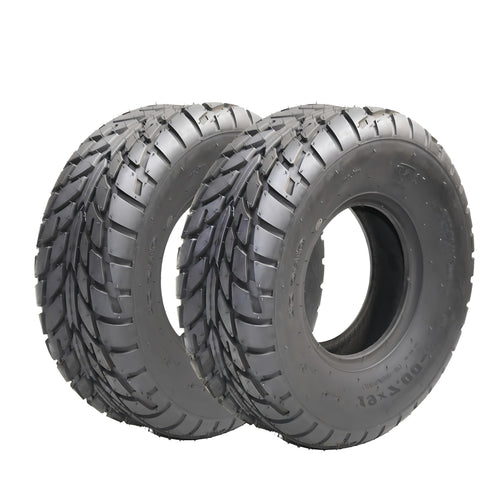2 Pack 19X7-8 Tubeless All Terrain ATV Tires E955346