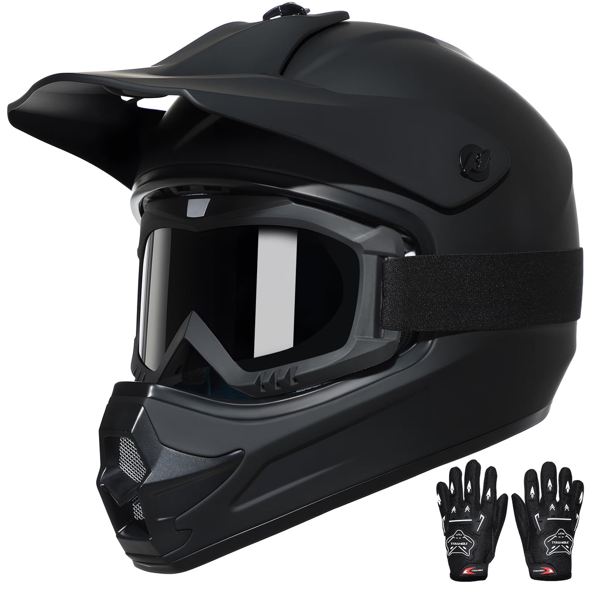 Youth Kids DOT Approved Full Face Motocross Helmet B286362