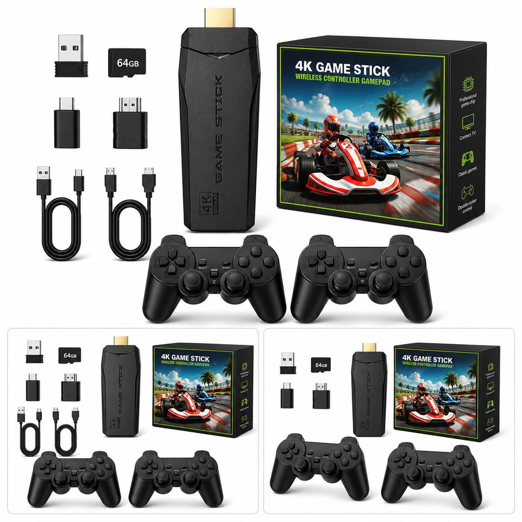 Retro Gaming Console 4K HDMI with 20,000+ Built-in Classic Video Games G650