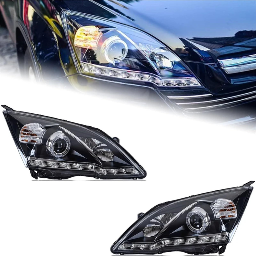 Car Headlight LED DRL Double Lens O381