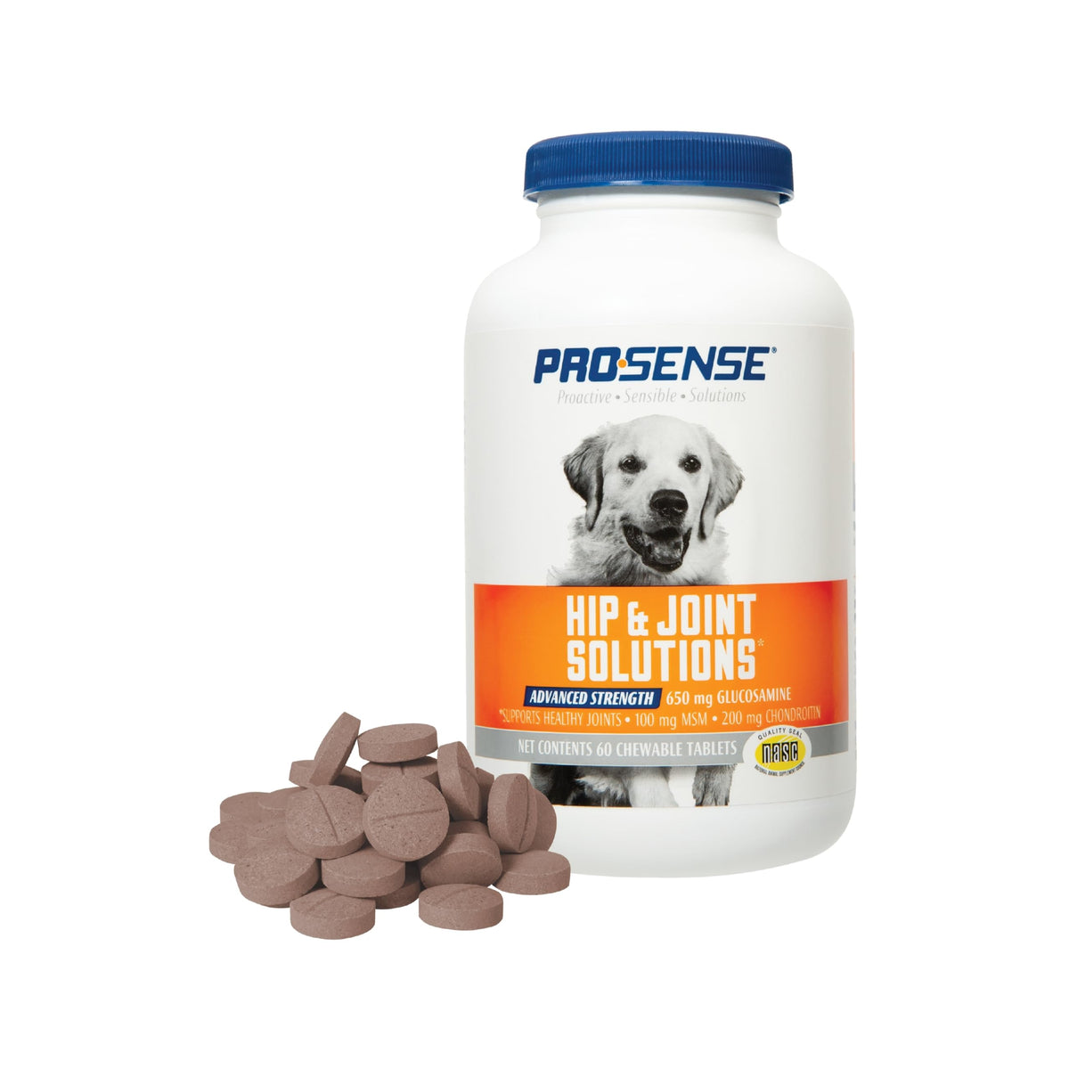 Hip & Joint Solution Tablets For Dogs, 60 Count I77759