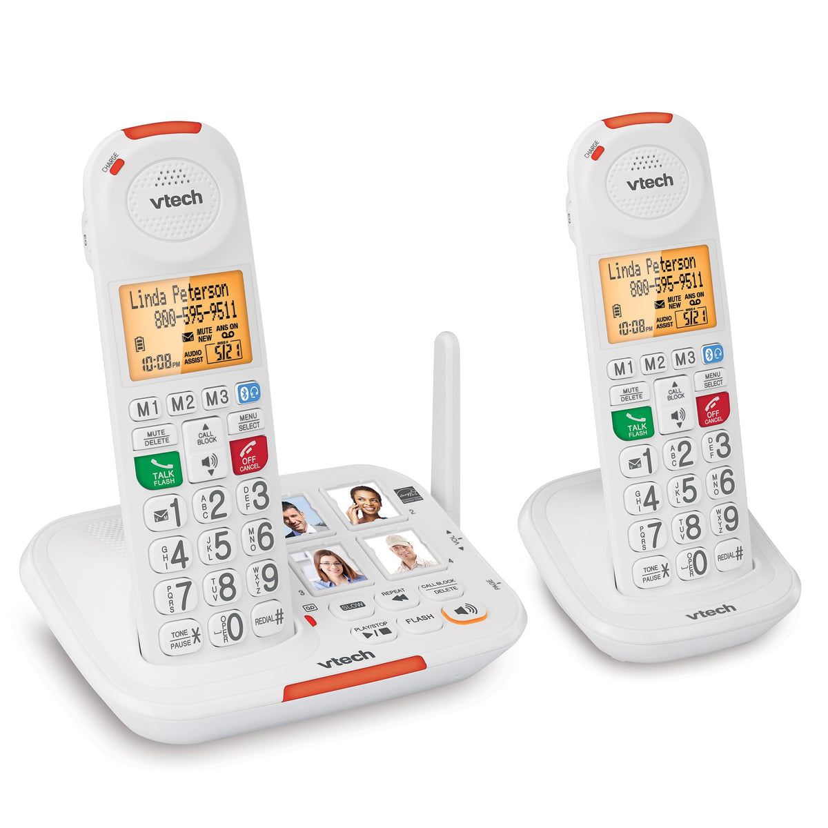 Amplified Cordless Phone with Answering Machine P6036