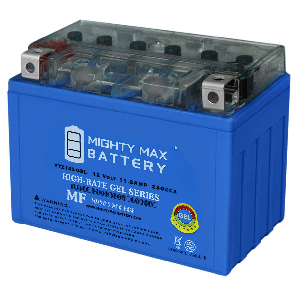 YTZ14S GEL Replacement Battery H36458