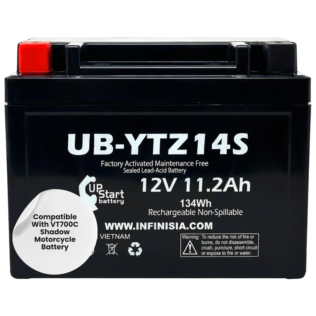 12V 11.2Ah Battery O46622
